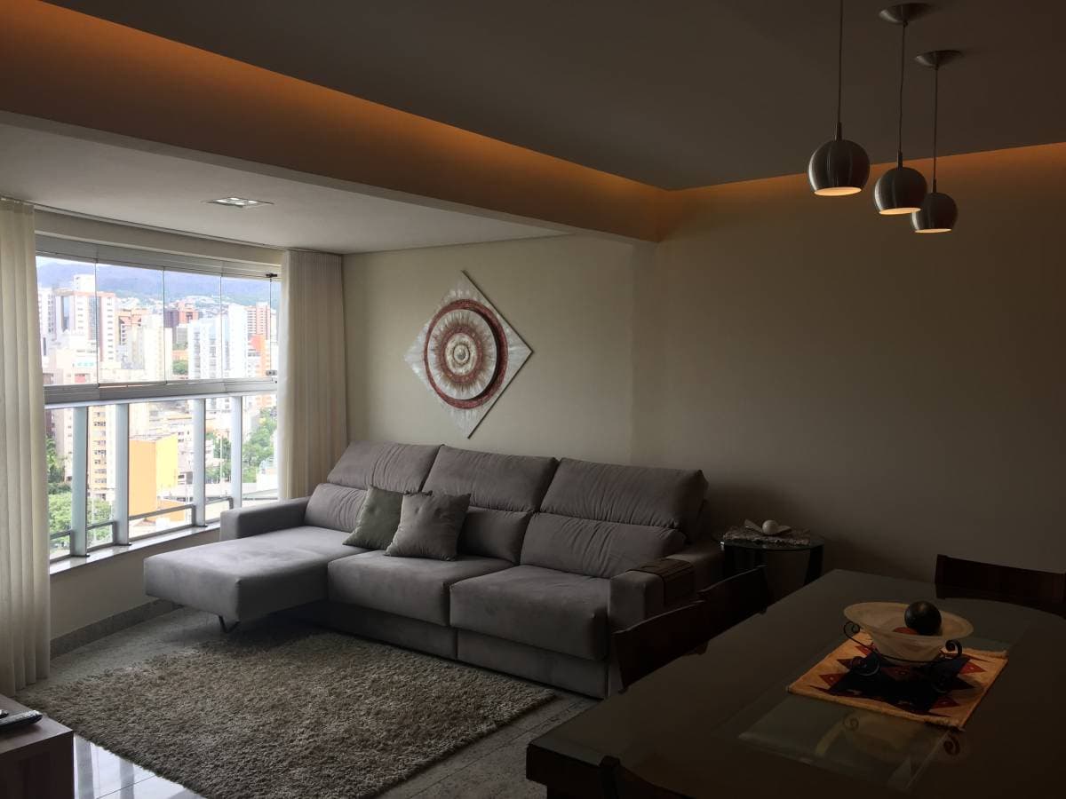 Apartamento de 89 m² com 3 quartos, Lourdes, Belo Horizonte